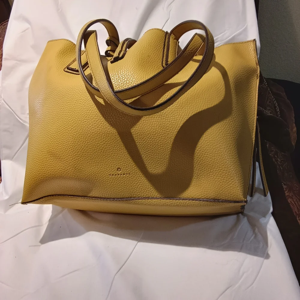 Stylish Yellow Tote Bag - Picture 2 of 5